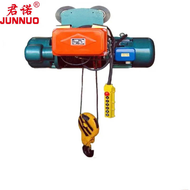 10t Capacity 30m Wire Rope Electric Hoist with Electric Trolley Price with CE