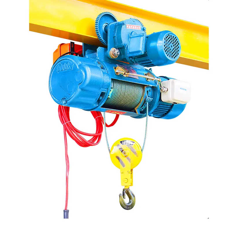 2ton 9m Wire Rope Electric Hoist with Electric Trolley Price