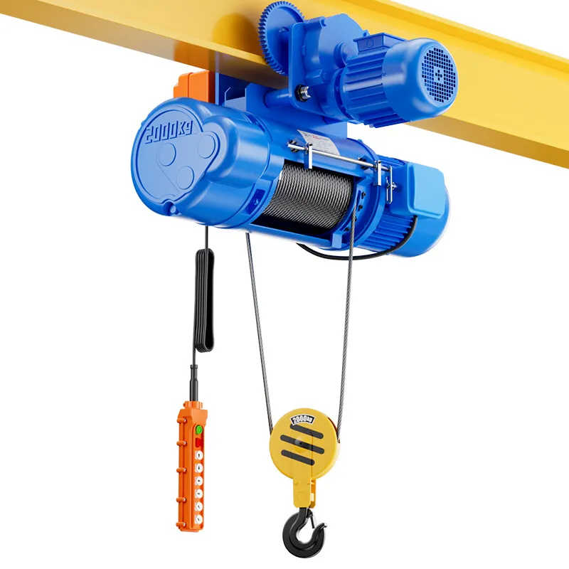 2ton 9m Wire Rope Electric Hoist with Electric Trolley Price