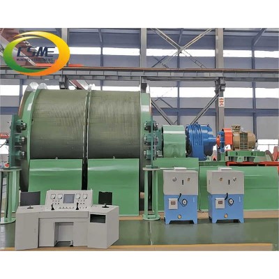 Double Drum Electric Winder Mining Shaft Hoist Winch for Underground Mine