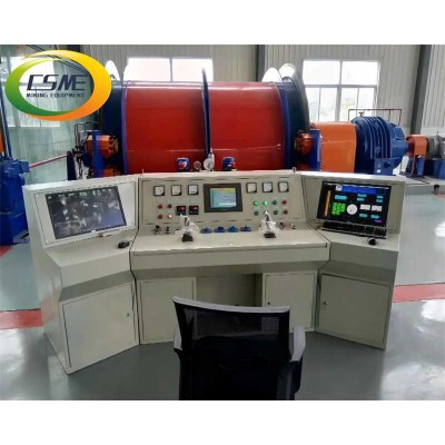 Double Drum Mining Hoist with Transport Length of 1800m for Coal Mine