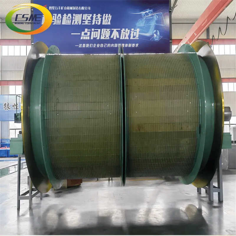 Single Double Drum High-Speed Electric Mining Hoist Winder for Mine