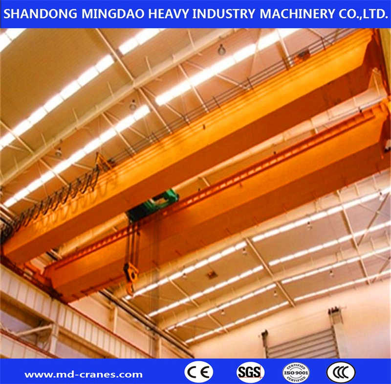 Cabin Controlled Type Double Girder Traveling Winch Trolley Overhead Crane