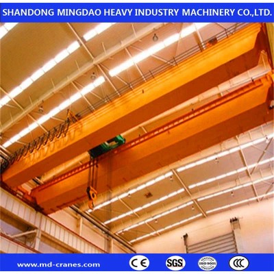 Cabin Controlled Type Double Girder Traveling Winch Trolley Overhead Crane
