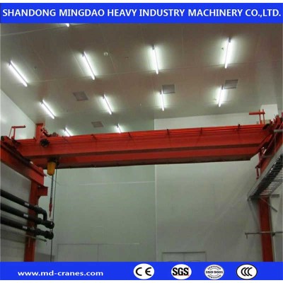 Cabin Controlled Type Double Girder Traveling Winch Trolley Overhead Crane