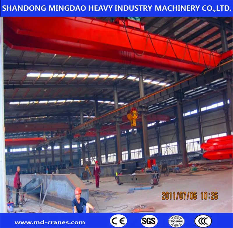 Qdy Model Metallurgy Type Double Girder Overhead Crane with Cabin Control