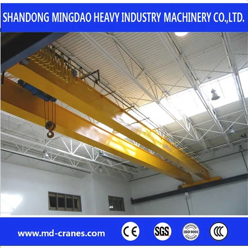Top Double Girder Casting Metallurgy Overhead Crane Used in Steel Factory