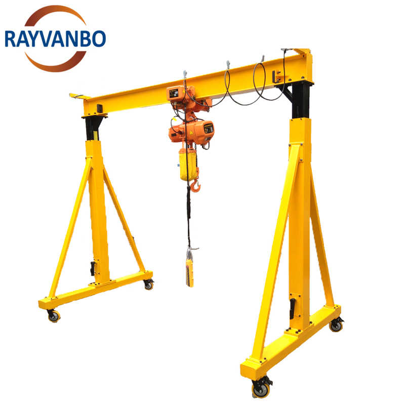 Indoor Outdoor Factory Price 1t 2t 3t 7.5t 10t 15t Frame Mobile Gantry Crane