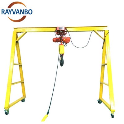 5ton 7.5ton Customized Mobile Single Girder Gantry Crane Removable
