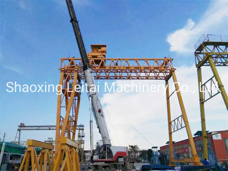 Construction Lifting Equipment Gantry Crane with Hoist