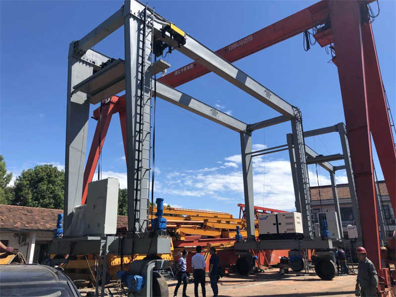 Beam Erector Gantry Crane Bridge Machine