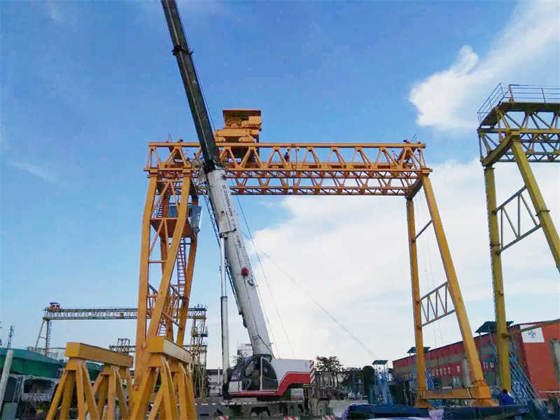 Great Lifting Machine Industrial Truss Ganty Crane with Electric Wire Rope Hoist