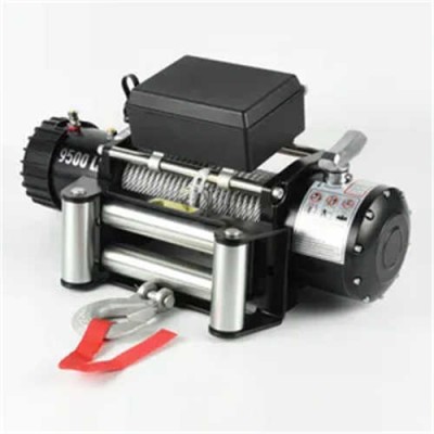 12000lbs 24V Electric Winch Waterproof Synthetic Rope CE Certificate