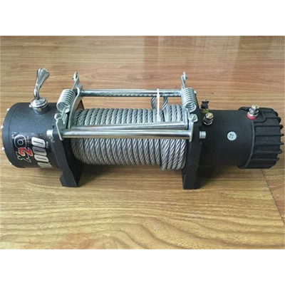 Self Recovery 4X4 Electric Winch 12000lbs with Metal Control Box