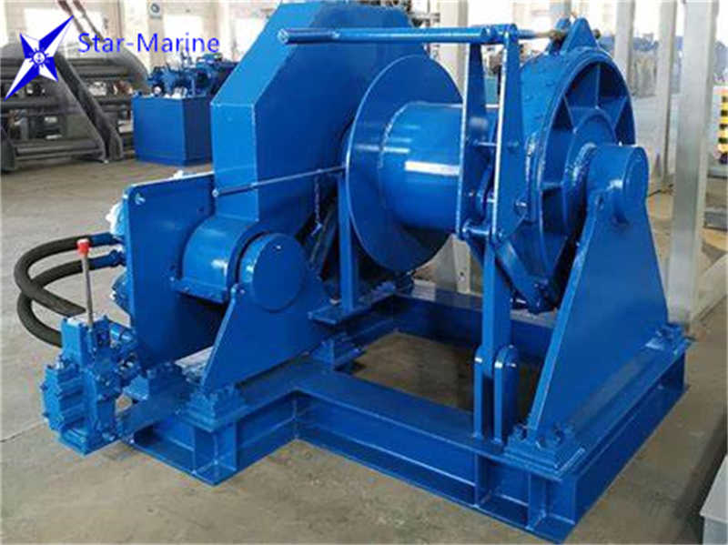 Hydraulic Combined Mooring Anchor Winch and Anchor Windlass