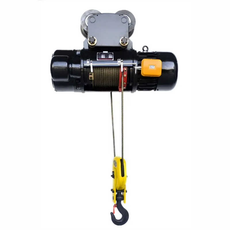 Electric Wire Rope with Motorized Trolley 380V Electric 1000kg Wire Rope Hoist