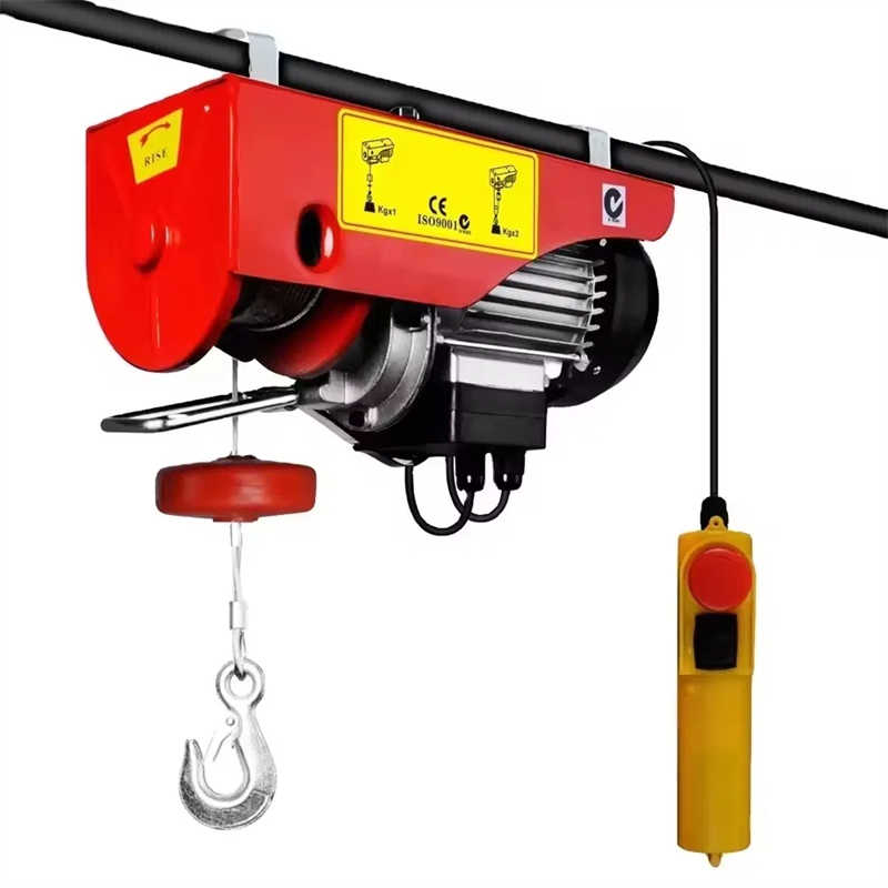 PA Type Mini 200-1500kg 12m 220V/110V Electric Hoist Wire Rope Hoist