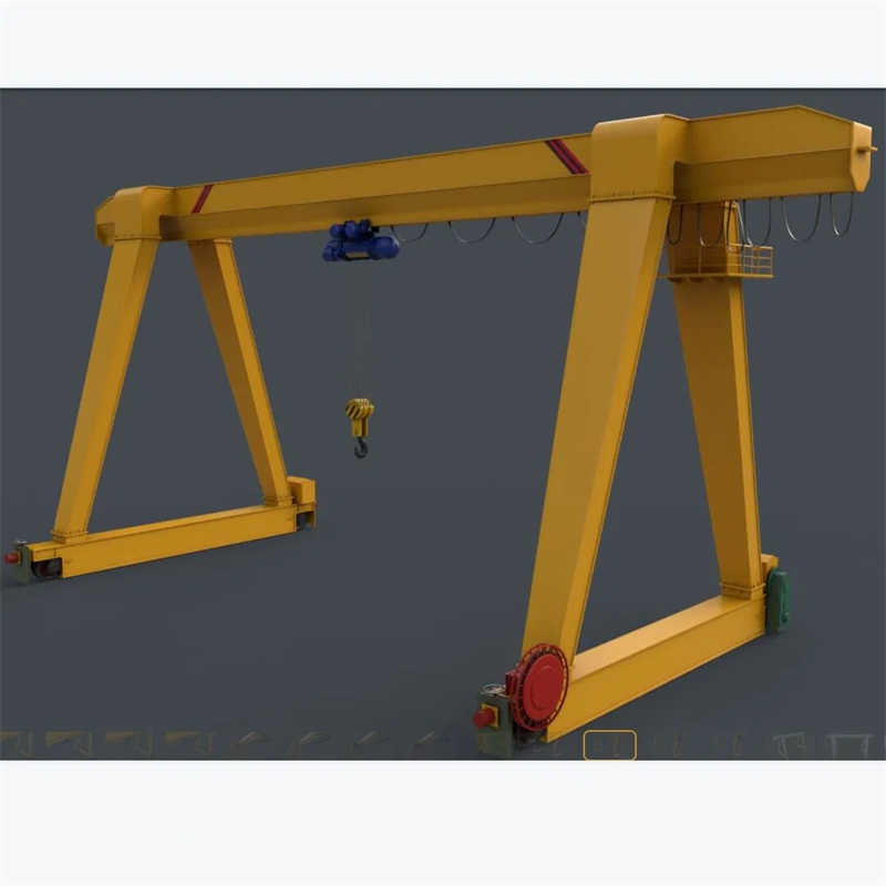 2t 3t 5t 10t 15t Electric Hoist Single Beam Gantry Crane Price
