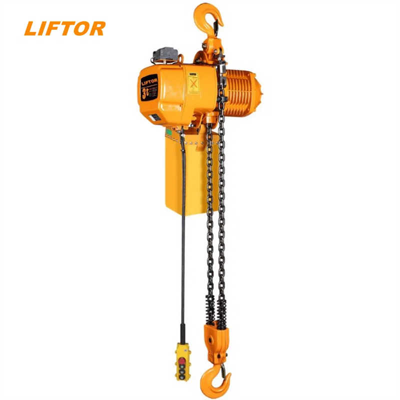 1 Ton 0.5 Ton 380V 220V 60Hz 6m Crane Lifting Machine Electric Chain Hoist
