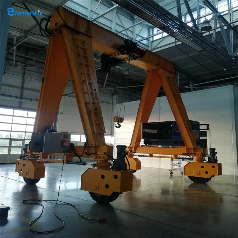 Box Type Outdoor Indoor Movable Traveling Single Girder Gantry Crane