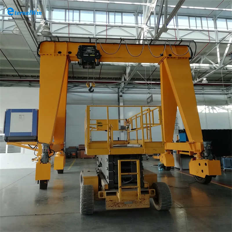 Box Type Outdoor Indoor Movable Traveling Single Girder Gantry Crane