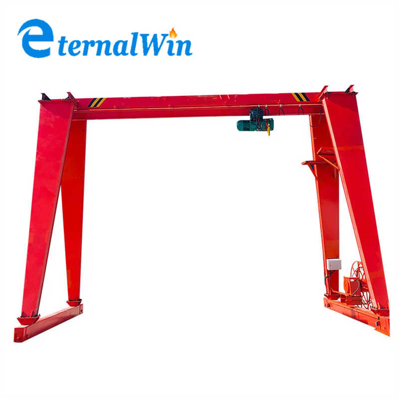 5t Single Girder Gantry Travelling Crane China 10 Ton Single Beam Gantry Crane