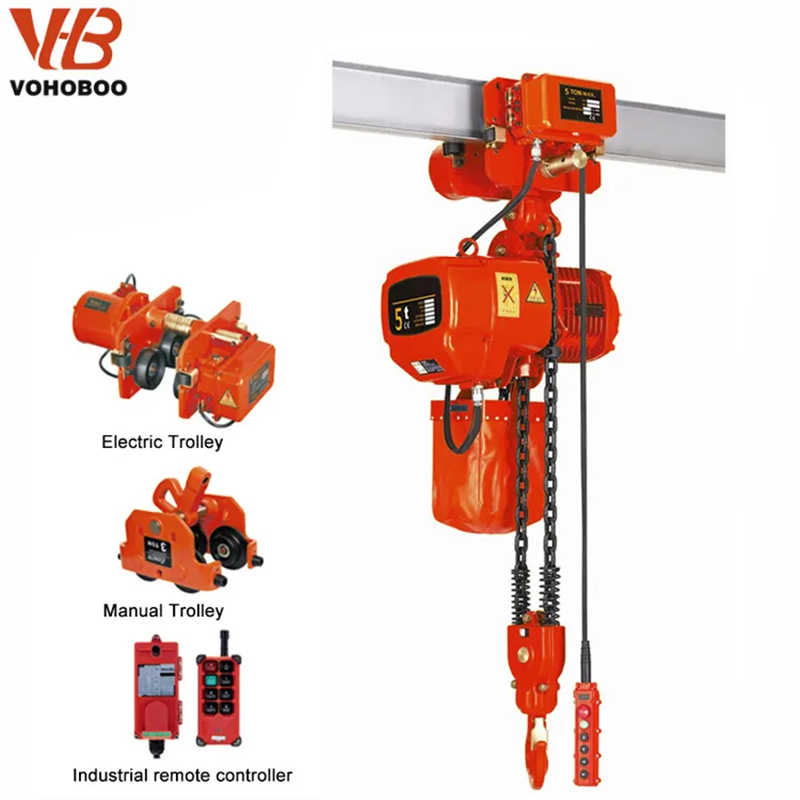 Widely Used 220V-440V Hhbb Electric Chain Hoist Work Duty M4 for Crane