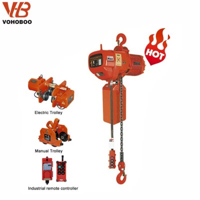 Magnetic Brake High Quality Hhbb Electric Chain Hoist Work Duty M4