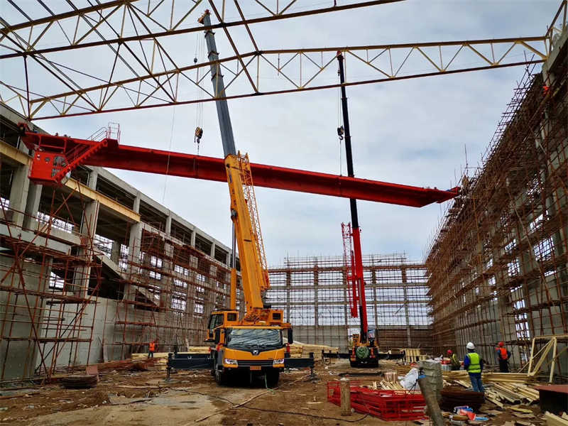 Single Beam Low Headroom Electric Overhead Bridge Crane for Sale