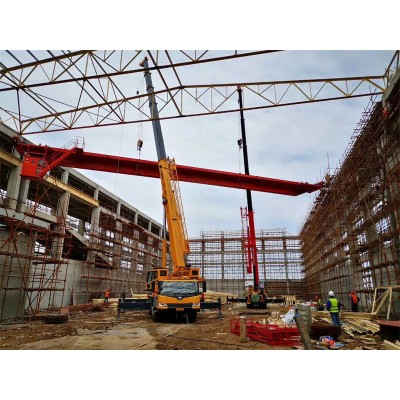 Single Girder Beam Travelling 10 Tons Bridge Overhead Crane