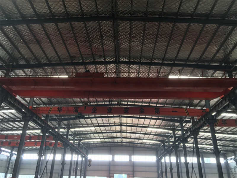 3 T Workstation 1.5 Ton Single Girder Overhead Crane 18m Span Manufacturer