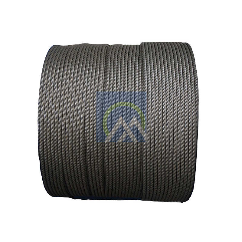 76mm Cable 6X26ws Steel Wire Rope API Spec 9A for Oil Fields Lang Shan