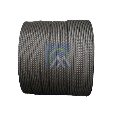 76mm Cable 6X26ws Steel Wire Rope API Spec 9A for Oil Fields Lang Shan