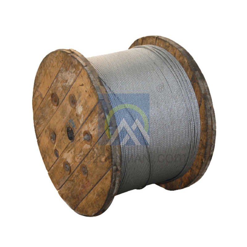 76mm Cable 6X26ws Steel Wire Rope API Spec 9A for Oil Fields Lang Shan