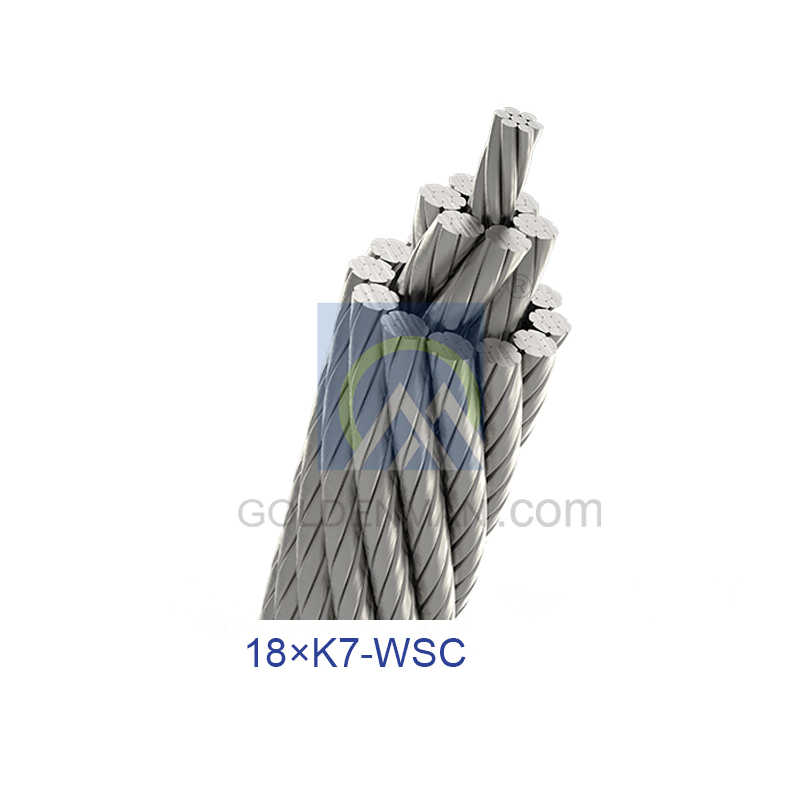 Hot DIP Galvanized Steel Wire Rope for Crane Lifting Hoisting Sling 6X36ws-Iwrc