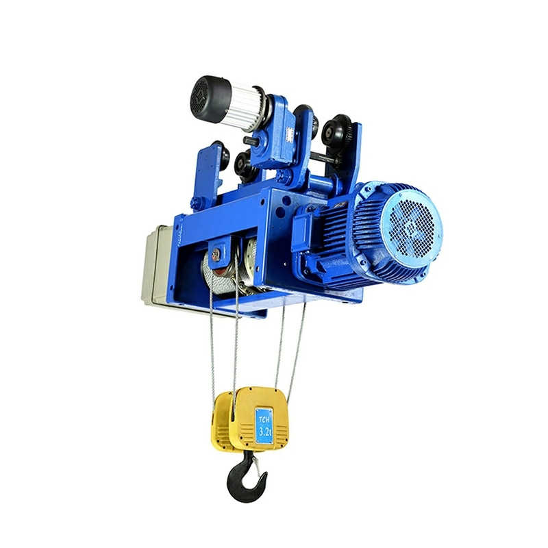 Single Double Speed Winch Electric Wire Rope Hoist for Crane Lifting