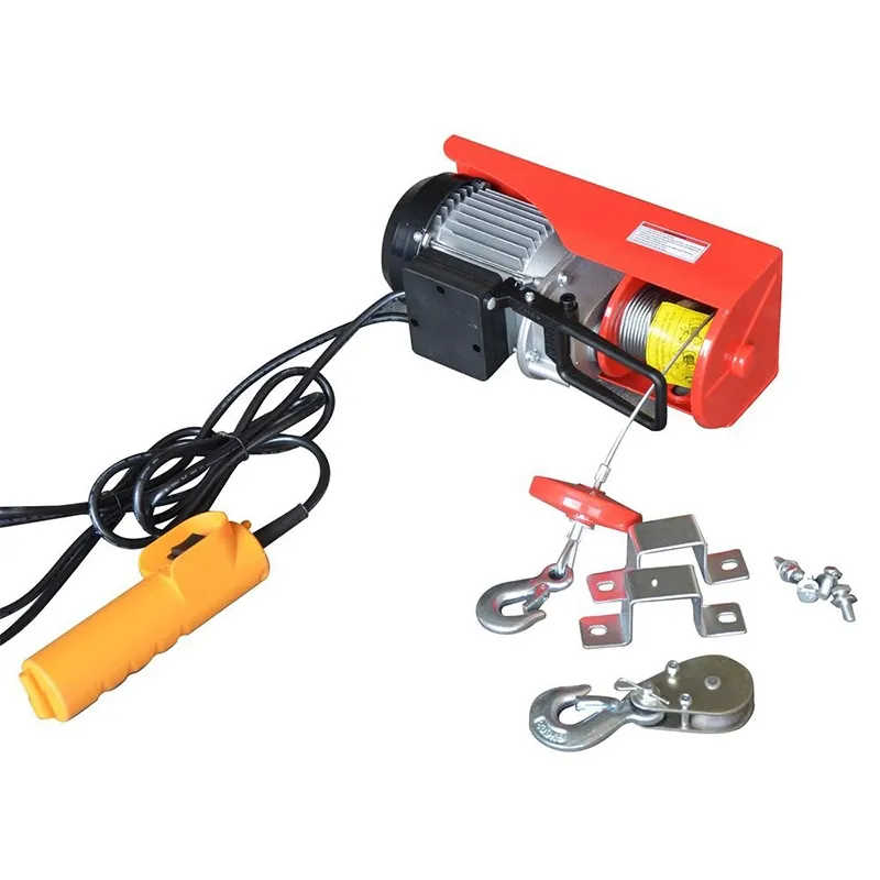 Mini Electric Hoist Industrial Electric Chain Hoist in Fabrication Plants