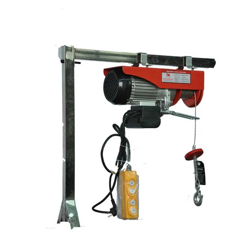 Mini Electric Hoist Industrial Electric Chain Hoist in Fabrication Plants