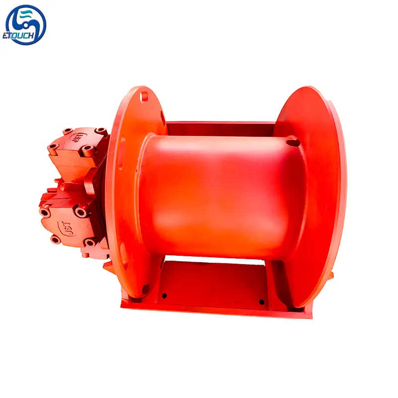 Single Drum 80 kN 8 Ton Hydraulic Marine Winch