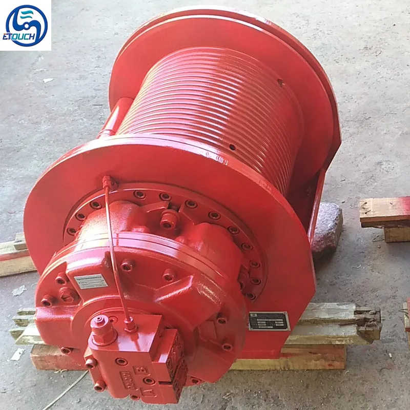 Planetary Gearbox Driven Hoisting Hydraulic Winch