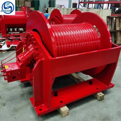 High Power Hoisting Hydraulic Winch for Marine