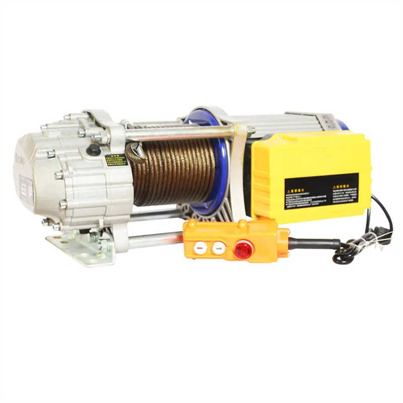 Steel Wire Rope Hoist Electric Hoist with Aluminum Shell 750kg
