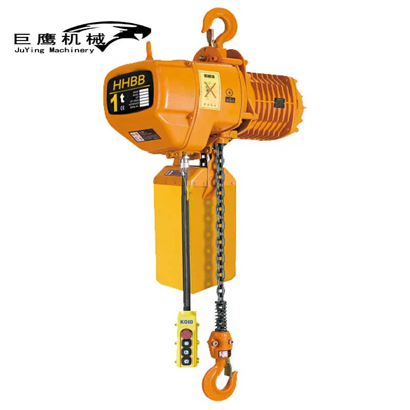 China Dual Speed Hhbb Type Travelling Electric Chain Hoist