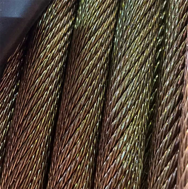Factory Price 6X36+FC/Iws/Iwrc Bright Steel Wire Rope Used for Lifting Crane
