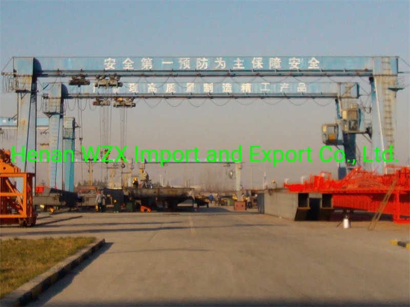 Mobile Single Beam Gantry Crane with Locking Wheels for Easy Transport