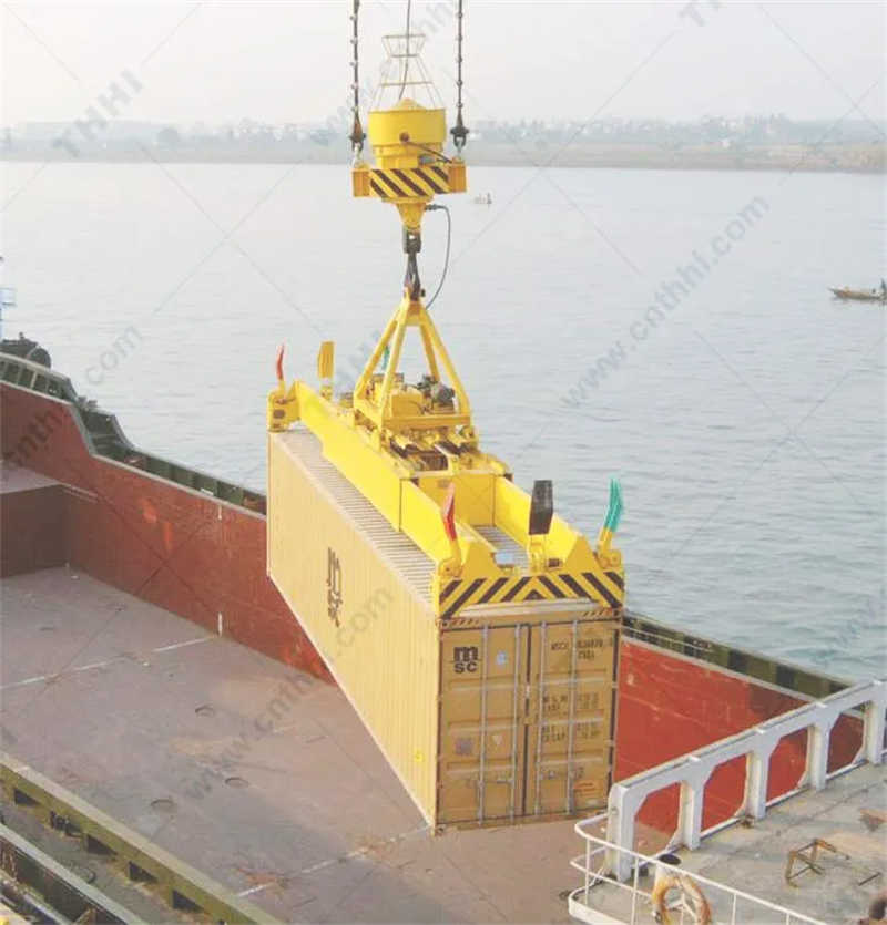 Hydraulic Telescopic Container Spreader Heavy Lifting Capacity