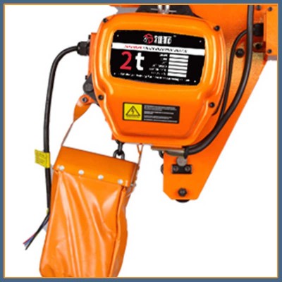 380V 2t Low Headroom Type Electric Chain Hoist with Trolley