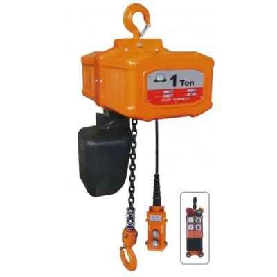 Hhw-B Series Single Speed Single Phase Electric Chain Hoist (0.25t-10t)