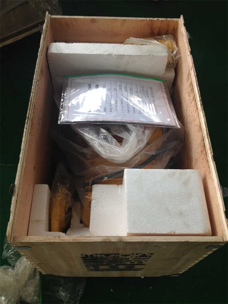 Hhw-B Series Single Speed Single Phase Electric Chain Hoist (0.25t-10t)