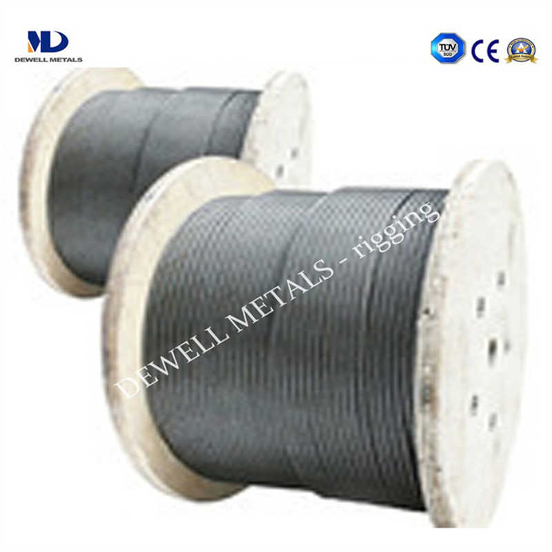 Galv. 6X36s+FC Steel Wire Rope for Hoist System